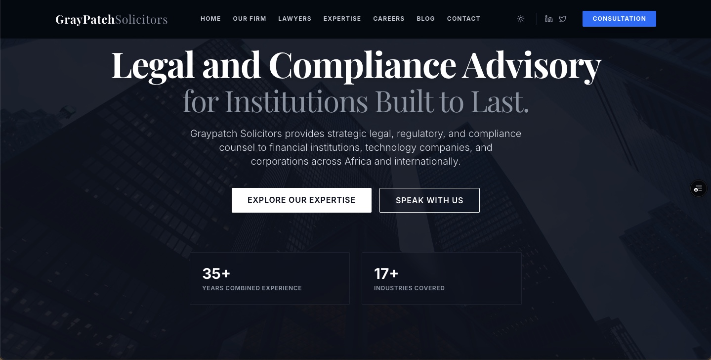 GrayPatch Solicitors Website